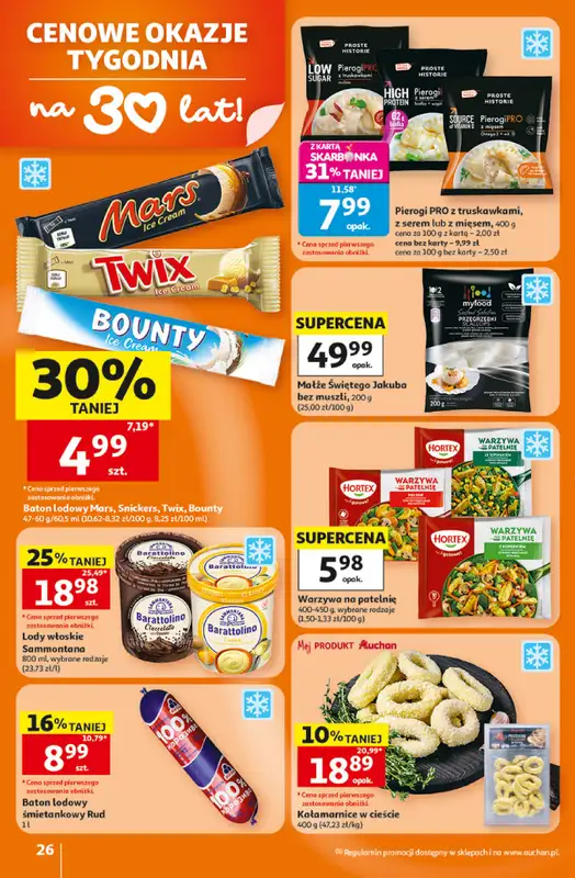Auchan - gazetka promocyjna 30 Lat Hipermarket Auchan od piątku 05.06 do środy 10.06 - strona 26