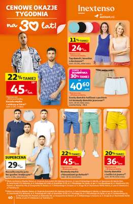 Auchan - gazetka promocyjna 30 Lat Hipermarket Auchan od piątku 05.06 do środy 10.06 - strona 40