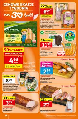 Auchan - gazetka promocyjna 30 Lat Hipermarket Auchan od piątku 05.06 do środy 10.06 - strona 24