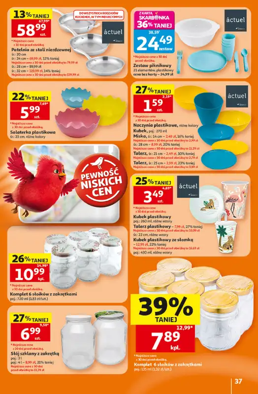 Auchan - gazetka promocyjna 30 Lat Hipermarket Auchan od piątku 05.06 do środy 10.06 - strona 37