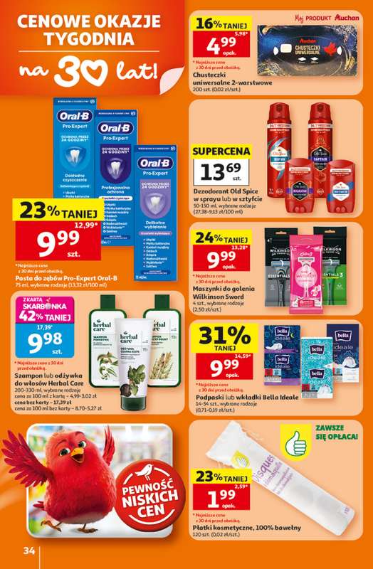 Auchan - gazetka promocyjna 30 Lat Hipermarket Auchan od piątku 05.06 do środy 10.06 - strona 34