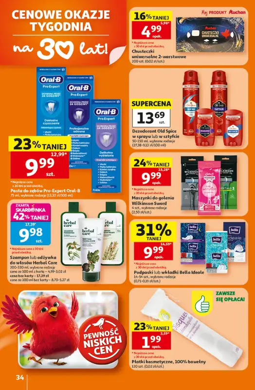 Auchan - gazetka promocyjna 30 Lat Hipermarket Auchan od piątku 05.06 do środy 10.06 - strona 34