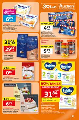 Auchan - gazetka promocyjna 30 Lat Hipermarket Auchan od piątku 05.06 do środy 10.06 - strona 29