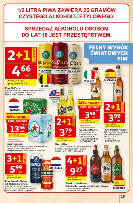 Auchan - gazetka promocyjna 30 Lat Hipermarket Auchan od piątku 05.06 do środy 10.06 - strona 13