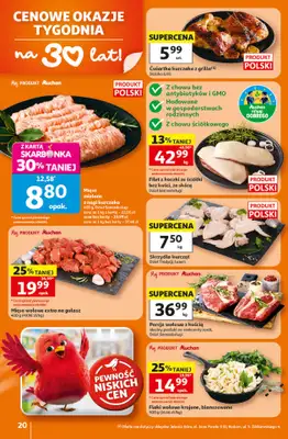 Auchan - gazetka promocyjna 30 Lat Hipermarket Auchan od piątku 05.06 do środy 10.06 - strona 20