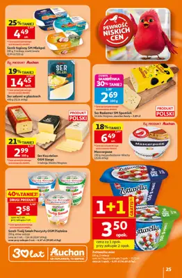 Auchan - gazetka promocyjna 30 Lat Hipermarket Auchan od piątku 05.06 do środy 10.06 - strona 25