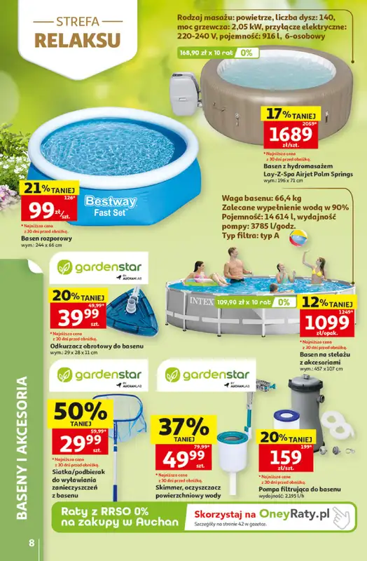 Auchan - gazetka promocyjna 30 Lat Hipermarket Auchan od piątku 05.06 do środy 10.06 - strona 8