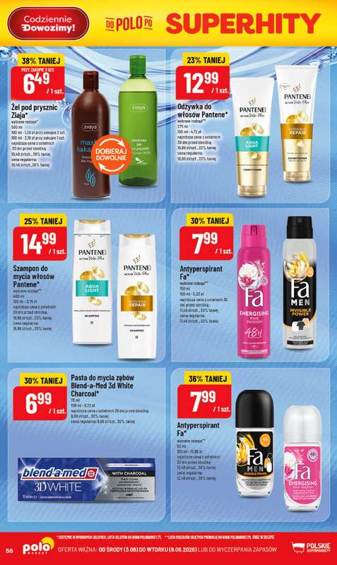 POLOmarket - gazetka promocyjna Gazetka od środy 03.06 do wtorku 09.06 - strona 58