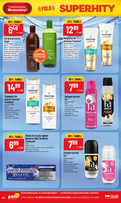 POLOmarket - gazetka promocyjna Gazetka od środy 03.06 do wtorku 09.06 - strona 58