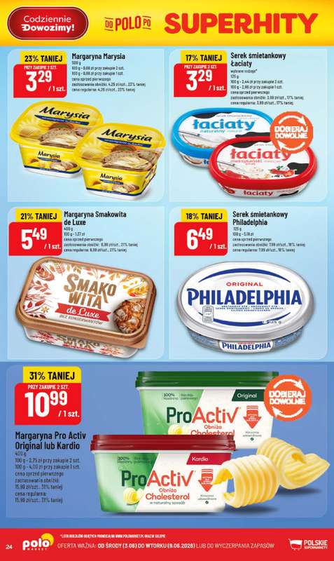POLOmarket - gazetka promocyjna Gazetka od środy 03.06 do wtorku 09.06 - strona 24
