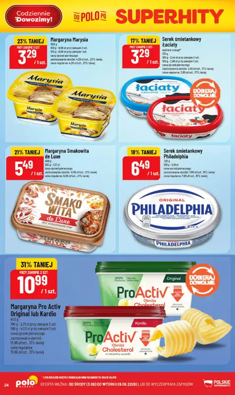 POLOmarket - gazetka promocyjna Gazetka od środy 03.06 do wtorku 09.06 - strona 24