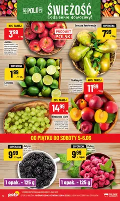 POLOmarket - gazetka promocyjna Gazetka od środy 03.06 do wtorku 09.06 - strona 14