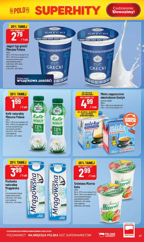 POLOmarket - gazetka promocyjna Gazetka od środy 03.06 do wtorku 09.06 - strona 27