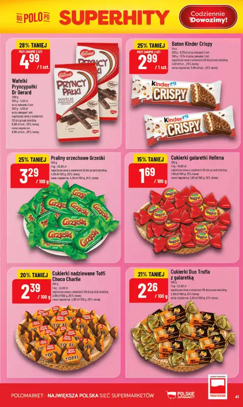 POLOmarket - gazetka promocyjna Gazetka od środy 03.06 do wtorku 09.06 - strona 41