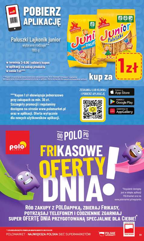 POLOmarket - gazetka promocyjna Gazetka od środy 03.06 do wtorku 09.06 - strona 51