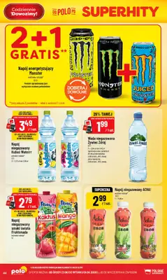POLOmarket - gazetka promocyjna Gazetka od środy 03.06 do wtorku 09.06 - strona 44
