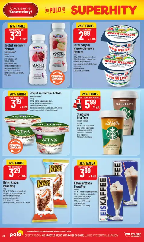POLOmarket - gazetka promocyjna Gazetka od środy 03.06 do wtorku 09.06 - strona 26