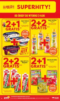 POLOmarket - gazetka promocyjna Gazetka od środy 03.06 do wtorku 09.06 - strona 10