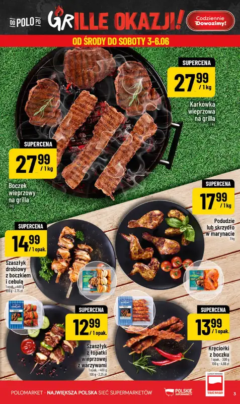 POLOmarket - gazetka promocyjna Gazetka od środy 03.06 do wtorku 09.06 - strona 3