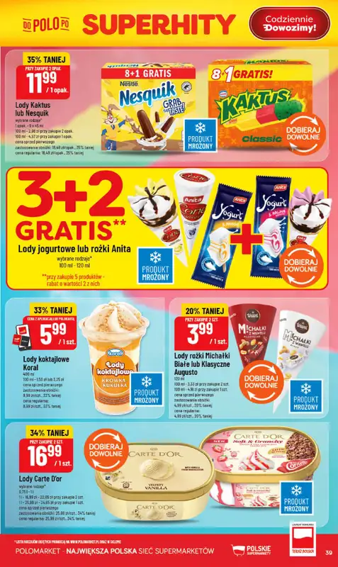 POLOmarket - gazetka promocyjna Gazetka od środy 03.06 do wtorku 09.06 - strona 39