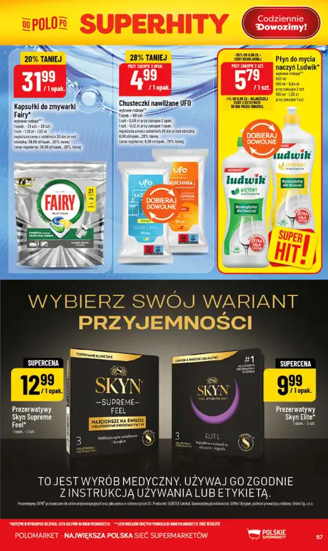 POLOmarket - gazetka promocyjna Gazetka od środy 03.06 do wtorku 09.06 - strona 57
