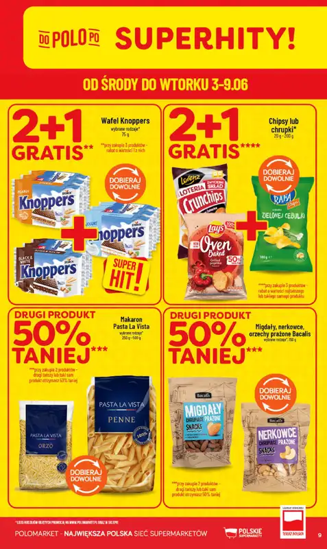 POLOmarket - gazetka promocyjna Gazetka od środy 03.06 do wtorku 09.06 - strona 9
