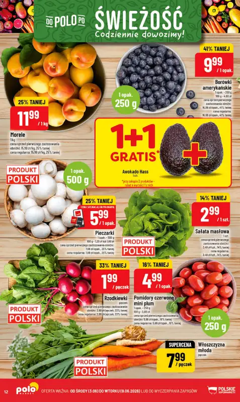 POLOmarket - gazetka promocyjna Gazetka od środy 03.06 do wtorku 09.06 - strona 12