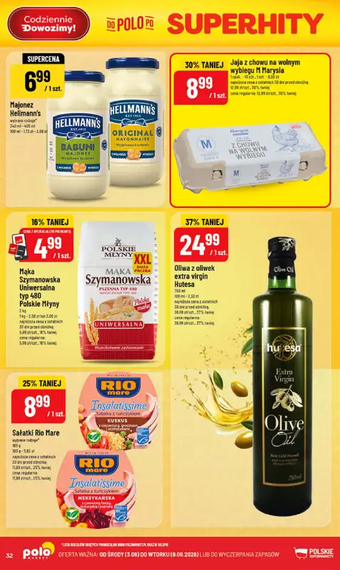 POLOmarket - gazetka promocyjna Gazetka od środy 03.06 do wtorku 09.06 - strona 32