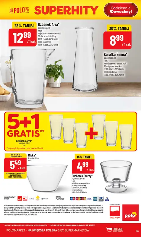 POLOmarket - gazetka promocyjna Gazetka od środy 03.06 do wtorku 09.06 - strona 63