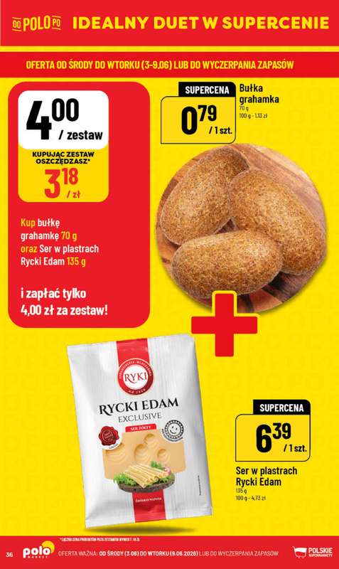 POLOmarket - gazetka promocyjna Gazetka od środy 03.06 do wtorku 09.06 - strona 36