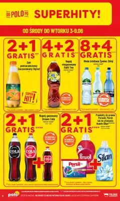 POLOmarket - gazetka promocyjna Gazetka od środy 03.06 do wtorku 09.06 - strona 8