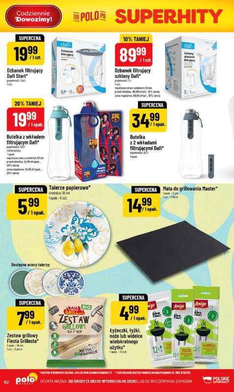 POLOmarket - gazetka promocyjna Gazetka od środy 03.06 do wtorku 09.06 - strona 62
