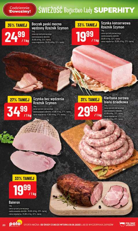 POLOmarket - gazetka promocyjna Gazetka od środy 03.06 do wtorku 09.06 - strona 20
