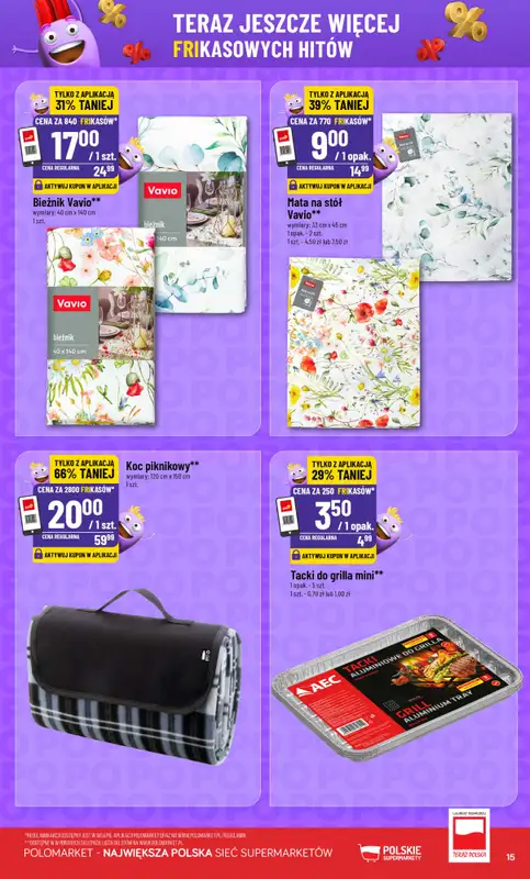 POLOmarket - gazetka promocyjna Frikasowy Katalog od środy 03.06 do wtorku 09.06 - strona 15
