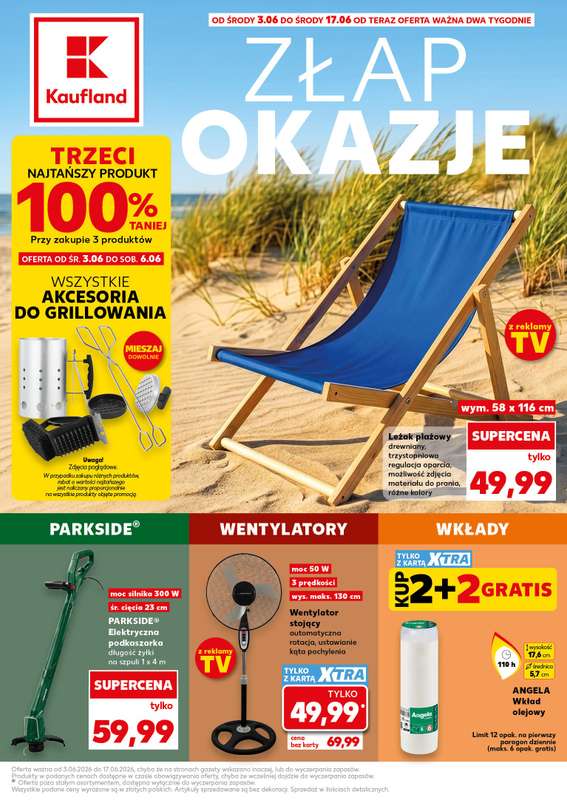 Kaufland - gazetka promocyjna Oferta Kaufland - Non Food od środy 03.06 do środy 17.06