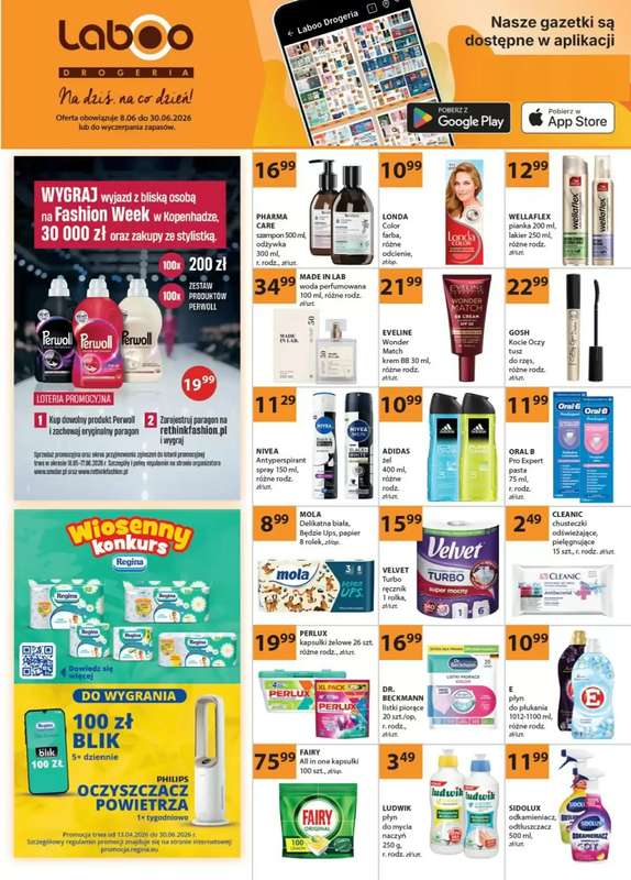 Drogerie Laboo - gazetka promocyjna Gazetka od poniedziałku 08.06 do wtorku 30.06