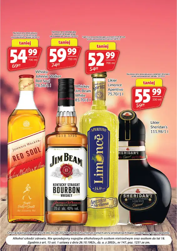 Prim Market - gazetka promocyjna Gazetka alkoholowa  do wtorku 30.06 - strona 3