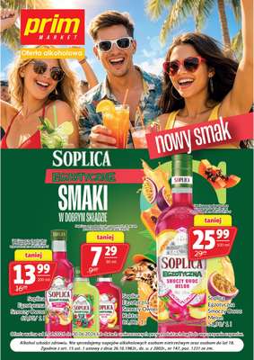 Prim Market - gazetka promocyjna Gazetka alkoholowa  do wtorku 30.06