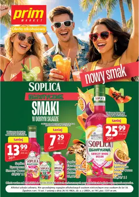 Prim Market - gazetka promocyjna Gazetka alkoholowa  do wtorku 30.06