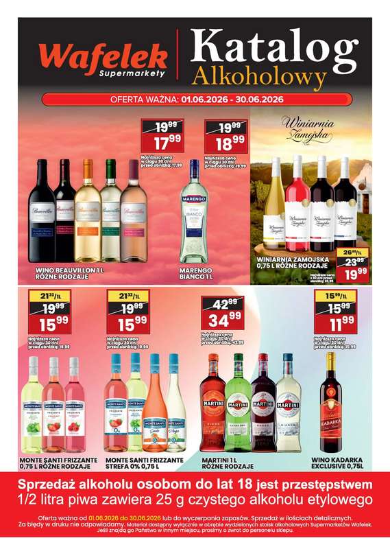 Wafelek - gazetka promocyjna Katalog alkoholowy od wtorku 02.06 do wtorku 30.06 - strona 4