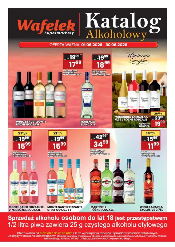 Wafelek - gazetka promocyjna Katalog alkoholowy od wtorku 02.06 do wtorku 30.06 - strona 4