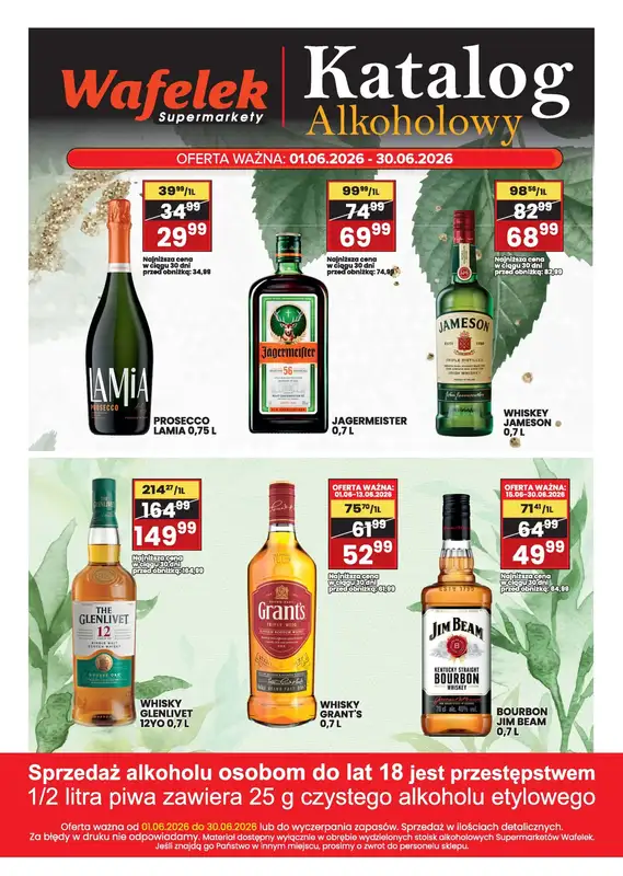 Wafelek - gazetka promocyjna Katalog alkoholowy od wtorku 02.06 do wtorku 30.06 - strona 3
