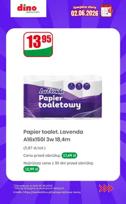 Dino - gazetka promocyjna Specjalna oferta na 02.06.2026 - promocje spoza gazetki od wtorku 02.06 do wtorku 02.06 - strona 10