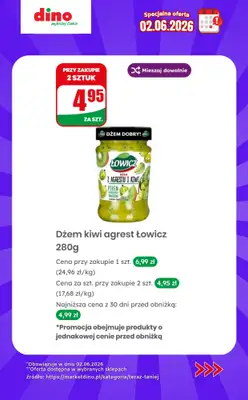 Dino - gazetka promocyjna Specjalna oferta na 02.06.2026 - promocje spoza gazetki od wtorku 02.06 do wtorku 02.06 - strona 9