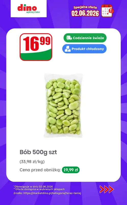 Dino - gazetka promocyjna Specjalna oferta na 02.06.2026 - promocje spoza gazetki od wtorku 02.06 do wtorku 02.06 - strona 3