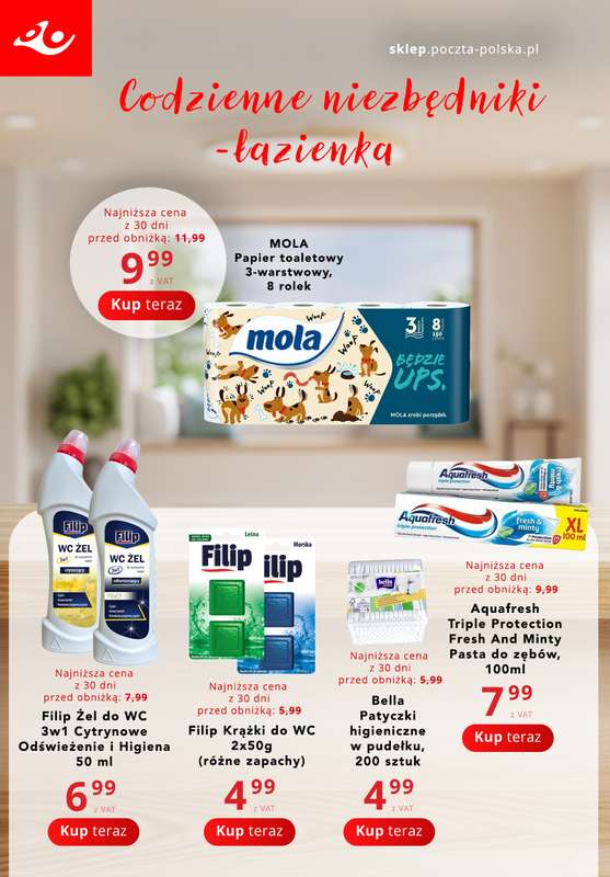 Poczta Polska - gazetka promocyjna Gazetka od wtorku 02.06 do niedzieli 14.06 - strona 6
