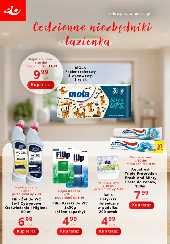 Poczta Polska - gazetka promocyjna Gazetka od wtorku 02.06 do niedzieli 14.06 - strona 6