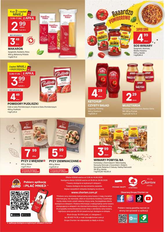 Chorten - gazetka promocyjna Gazetka Lubelskie, Łódzkie, Radom Market od środy 03.06 do niedzieli 14.06 - strona 12