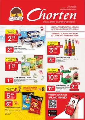 Chorten - gazetka promocyjna Gazetka Lubelskie, Łódzkie, Radom Market od środy 03.06 do niedzieli 14.06