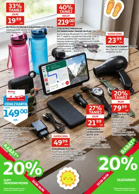 Auchan - gazetka promocyjna Gazetka Racibórz | Kierunek wakacje od środy 03.06 do wtorku 16.06 - strona 8